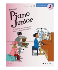 Crescendo Music Heumann Piano Junior Lesson Book Manuscript