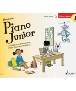 Crescendo Music Manuscript Heumann Piano Junior Theory Book