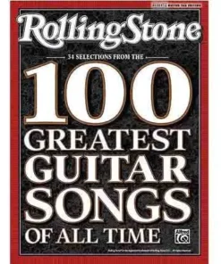 Crescendo Music Manuscript Rolling Stone: Selections From The 100 Greatest Guitar Songs Of All Time