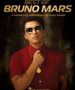 Crescendo Music Best Of Bruno Mars Easy Piano Manuscript