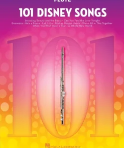 Crescendo Music 101 Disney Songs For Flute Manuscript