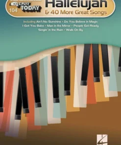 Crescendo Music EZ Play 104 Hallelujah & 40 More Great Songs147057 Manuscript