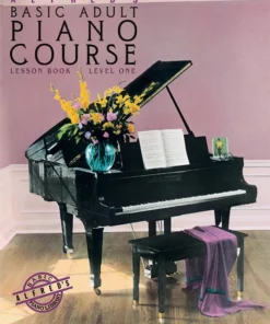 Manuscript Alfred's Basic Adult Piano Course Lesson Book With CD