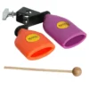 Crescendo Music Mano Gig Block Samba Bell 2 Crescendo Music Mano Gig Block Samba Bell