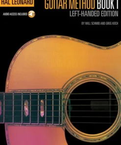 Crescendo Music Hal Leonard Left Hand Guitar Method Book 1 With Audio Tracks