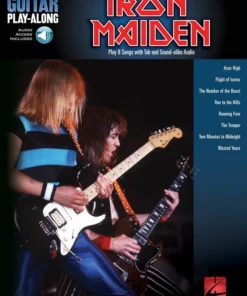 Hal Leonard Iron Maiden Guitar Play-Along BK/OLA Vol 130 Manuscript