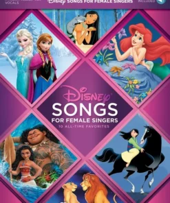 Crescendo Music Manuscript Disney Songs For Female Singers Music Minus One Vocals