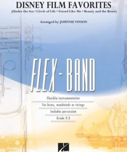 Crescendo Music Manuscript Disney Film Favorites - FlexBand