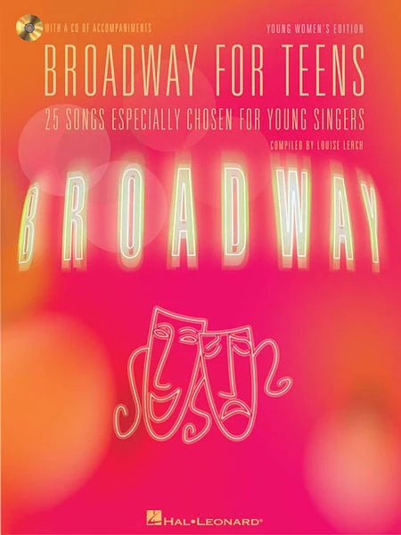 Hal Leonard Broadway For Teens Young Womens Edition With CD 3 Hal Leonard Broadway For Teens Young Womens Edition With CD