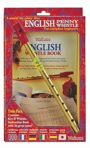 Crescendo Music Waltons English Penny Whistle In D & Book Pack Folk & Native 3 Crescendo Music Waltons English Penny Whistle In D & Book Pack Folk & Native