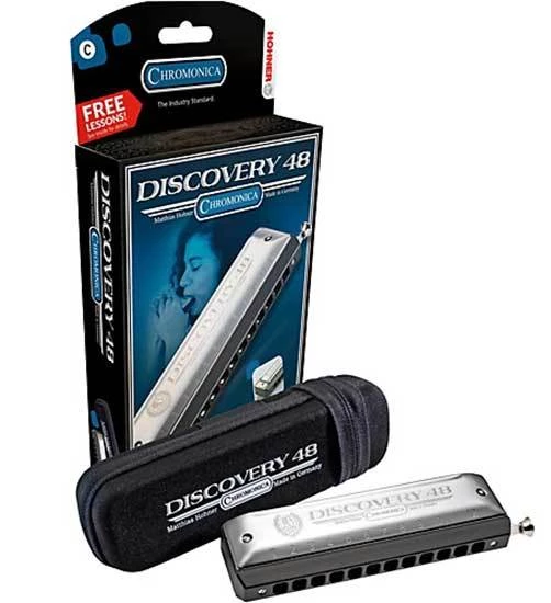 Hohner Discovery 48 12-Hole Chromatic Harmonica 3 Hohner Discovery 48 12-Hole Chromatic Harmonica