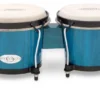 Crescendo Music Toca 6 & 6-3/4" Synergy Series Wooden Bongos In Bahama Blue Percussion