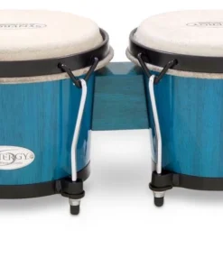 Crescendo Music Toca 6 & 6-3/4" Synergy Series Wooden Bongos In Bahama Blue Percussion