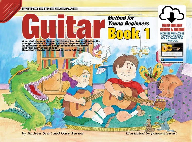 Progressive Books Progressive Young Beginner Guitar Method With Online Media 3 Progressive Books Progressive Young Beginner Guitar Method With Online Media