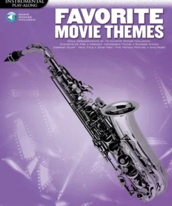 Hal Leonard Favorite Movie Themes For Alto Saxophone W/ Audio Access