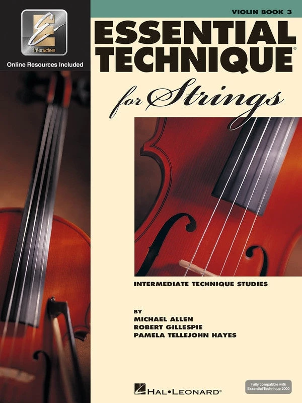 Hal Leonard Essential Technique For Strings Violin Book 3 Manuscript 3 Hal Leonard Essential Technique For Strings Violin Book 3 Manuscript