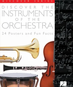 Hal Leonard Discover The Instruments Of The Orchestra (24 Posters) Manuscript