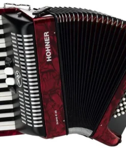Hohner Bravo II 48 Bass Chromatic Accordion Folk & Native