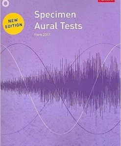 Crescendo Music Western Australia ABRSM Aural Tests Grade 6 2011 Manuscript