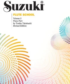 Crescendo Music Suzuki Flute School Method Piano Part Manuscript