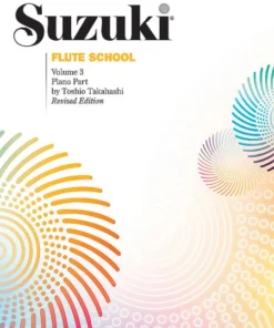 Crescendo Music Suzuki Flute School Method Piano Part Manuscript