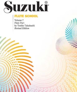 Crescendo Music Manuscript Suzuki Flute School Method Book