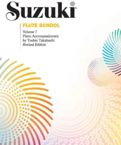 Crescendo Music Suzuki Flute School Method Piano Part Manuscript