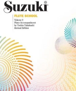 Crescendo Music Suzuki Flute School Method Piano Part Manuscript