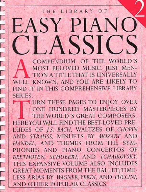 Crescendo Music Manuscript The Library Of Easy Piano Classics Book 2 - Easy Piano 3 Crescendo Music Manuscript The Library Of Easy Piano Classics Book 2 - Easy Piano