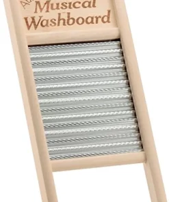 Crescendo Music Authentic Musical Washboard With Thimbles