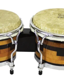 Percussion A Tempo 7 & 8-1/2" Artesano Bongos In Escalando Pattern