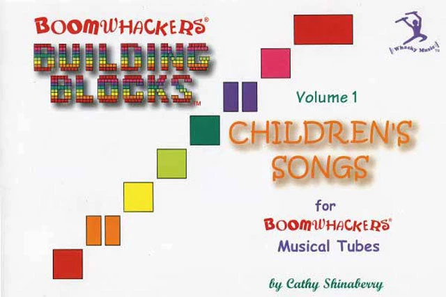 Percussion Boomwhackers "Building Blocks Childrens Songs" Book Only 3 Percussion Boomwhackers "Building Blocks Childrens Songs" Book Only