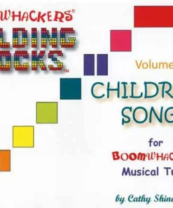 Percussion Boomwhackers "Building Blocks Childrens Songs" Book Only 5 Percussion Boomwhackers