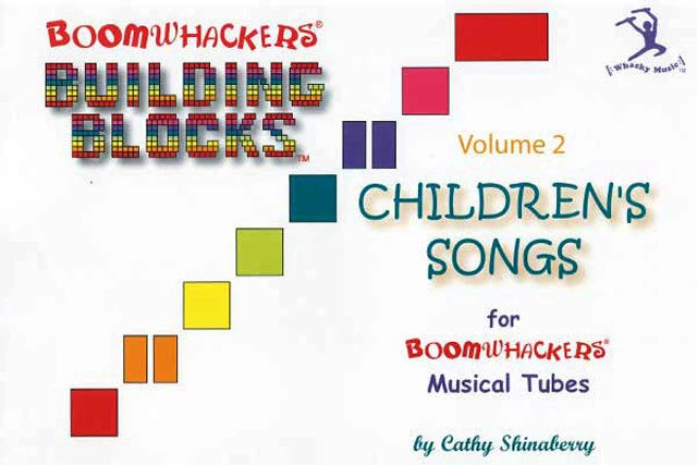 Percussion Boomwhackers "Building Blocks Childrens Songs" Book Only 4 Percussion Boomwhackers "Building Blocks Childrens Songs" Book Only