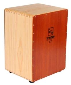A Tempo Percussion Basic 3/4 Size Flamenco Cajon In Natural Satin Finish
