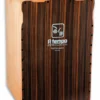 Percussion A Tempo Performance Series Cajon In Black Stripe Matte