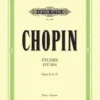 Crescendo Music Western Australia Chopin Etudes Peters Edition 2 Crescendo Music Western Australia Chopin Etudes Peters Edition