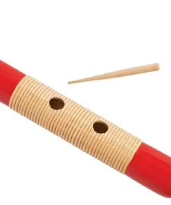 Crescendo Music Cylinder Wooden Shell Guiro