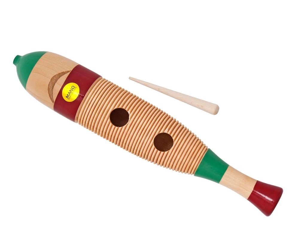 Crescendo Music Mano Percussion Large Fish Guiro Wood 16 Inch With Stick 3 Crescendo Music Mano Percussion Large Fish Guiro Wood 16 Inch With Stick