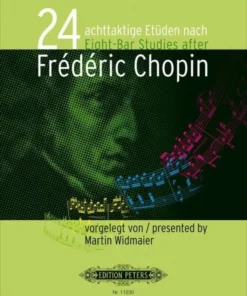 Hal Leonard CHOPIN 24 Eight-Bar Etudes After Frederic Chopin