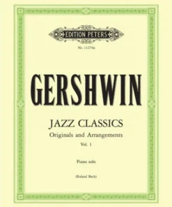 Hal Leonard Manuscript Jazz Classics For Piano Solo Vol.1