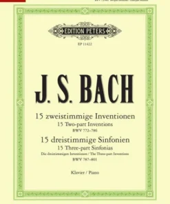 Hal Leonard Manuscript Inventions And Sinfonias