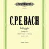 Hal Leonard BACH Solfeggio (Solfeggietto) In C Minor Wq 117/2 / H220 1 Hal Leonard BACH Solfeggio (Solfeggietto) In C Minor Wq 117/2 / H220