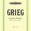 Hal Leonard Manuscript GRIEG Lyric Pieces Book 1 Op. 12