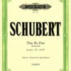 Hal Leonard SCHUBERT Piano Trio (Notturno) Op. Posth.148 (D.897)