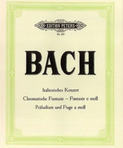 Hal Leonard BACH Selected Works Manuscript