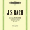 Hal Leonard Manuscript BACH 16 Concertos Based On Works By Various Masters BWV 972-987 2 Hal Leonard Manuscript BACH 16 Concertos Based On Works By Various Masters BWV 972-987