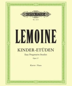 Hal Leonard Manuscript 50 Easy Progressive Studies Op. 37