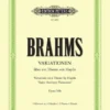 Hal Leonard BRAHMS Variations On A Theme Of Haydn Op. 56B Manuscript