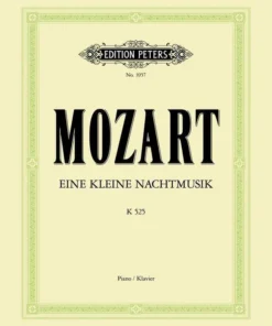 Hal Leonard MOZART Serenade In G K. 525 'Eine Kleine Nachtmusik' Manuscript